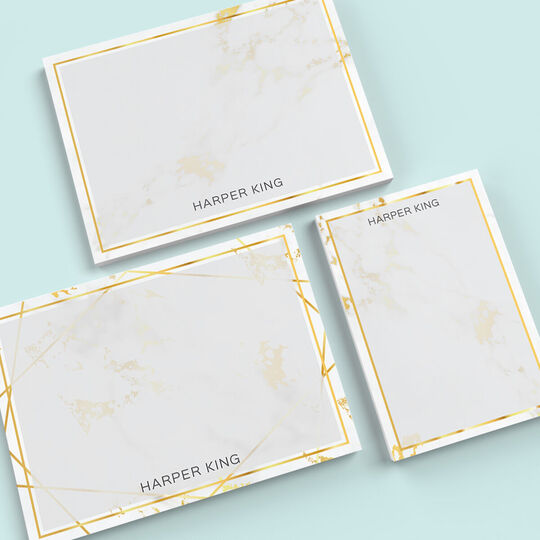 Roman Marble Flat Note Card Collection